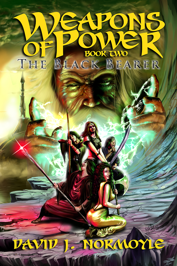 Weapons of Power Book 2 Cover art © Keith Draws