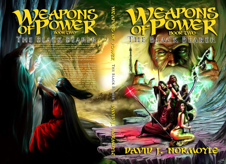 Weapons of Power book 2 cover art © Keith Draws