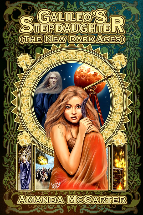 Galileo's Stepdaughter cover art ©Keith Draws