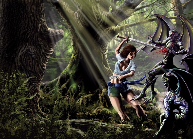 "Demon Frenzy" by Harvey Click