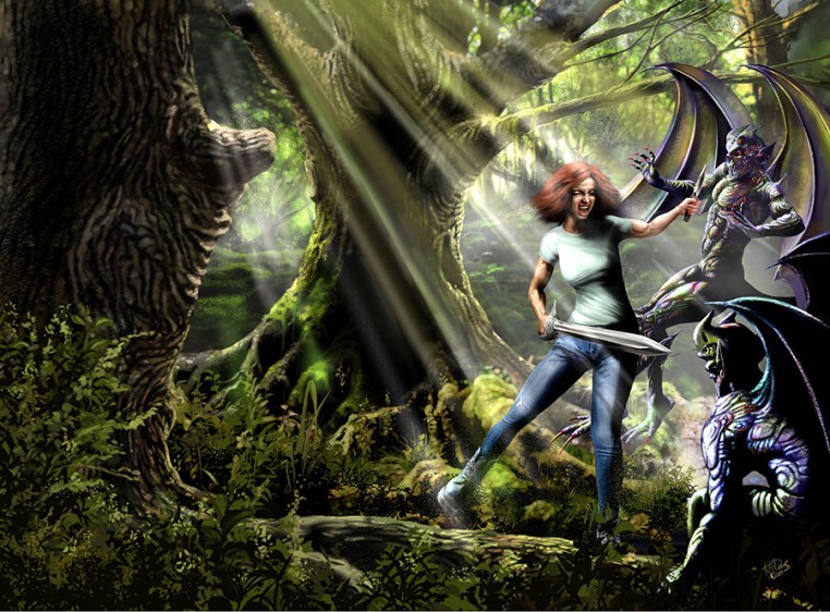 Demon Frenzy cover art © Keith Draws