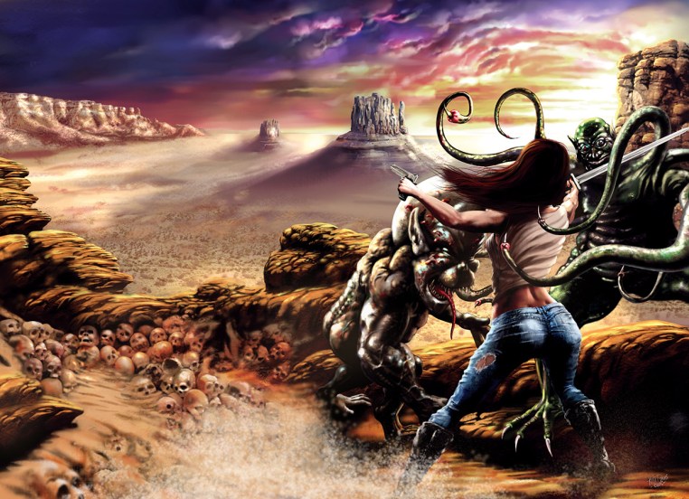 demon mania landscape