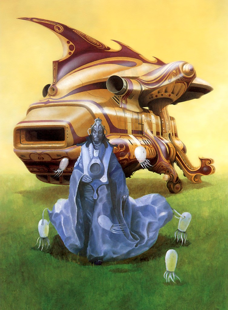 Jim Burns Art for Stanislaw Lem's "The Cyberiad: Fables for the Cybernetic Age"