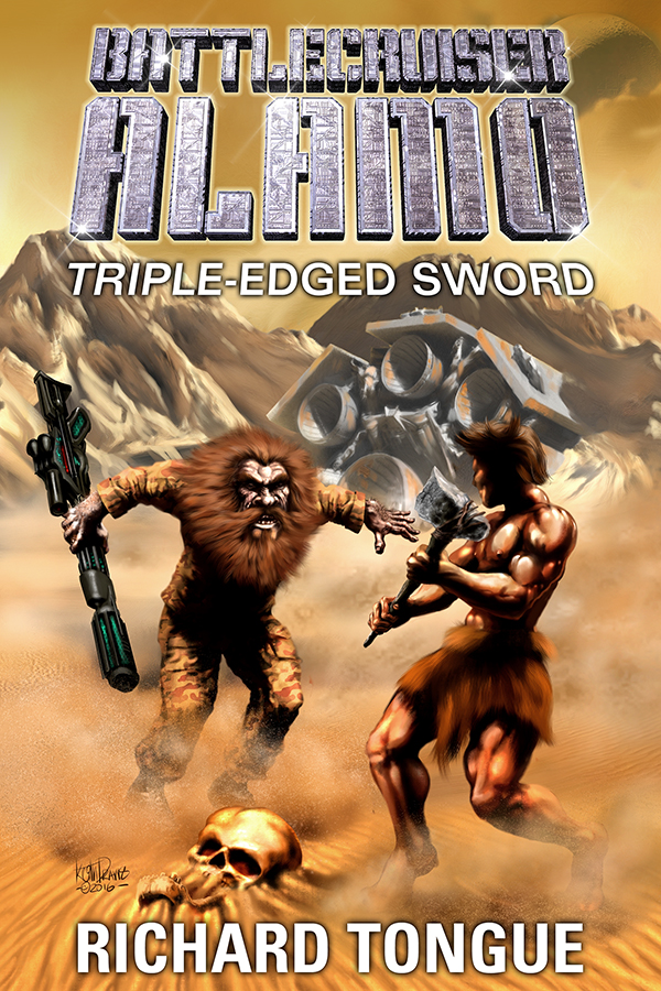 Triple Edged Sword cover art © Keith Draws