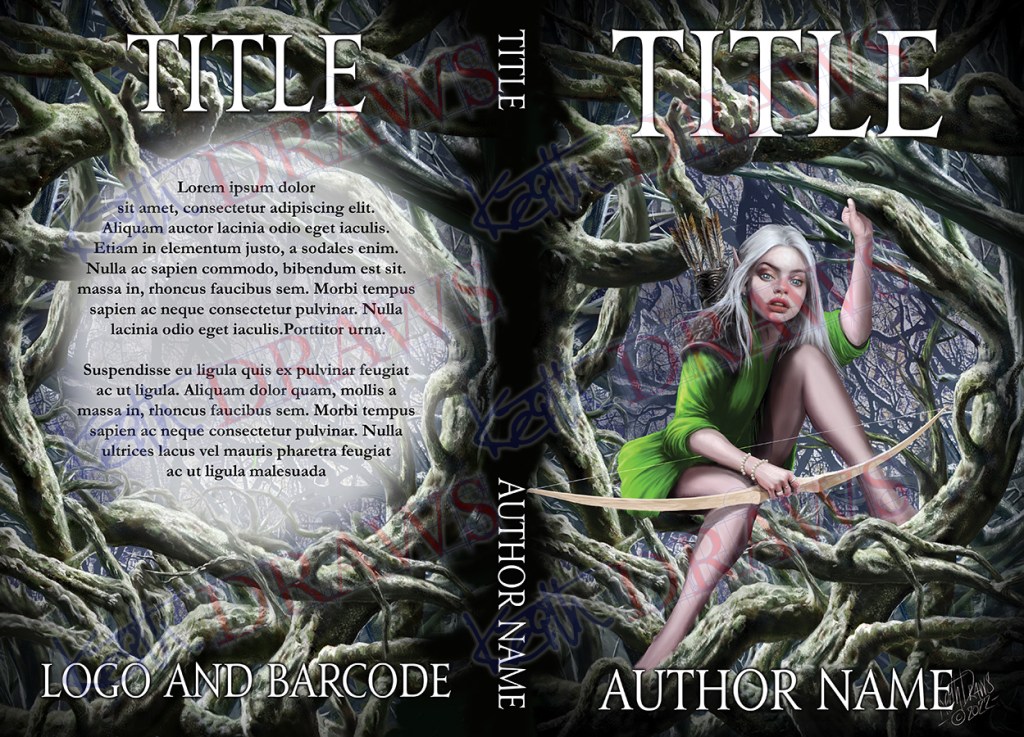 The Hunter Front back and spine